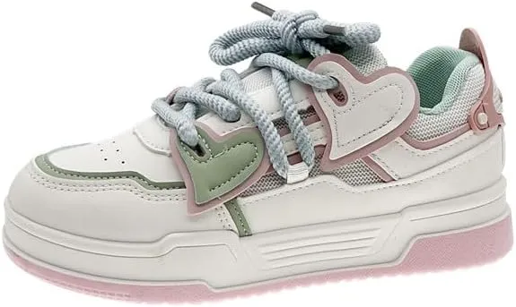 Girls' Dopamine Niche Design Spring and Autumn Women's Casual All-Match Sneakers