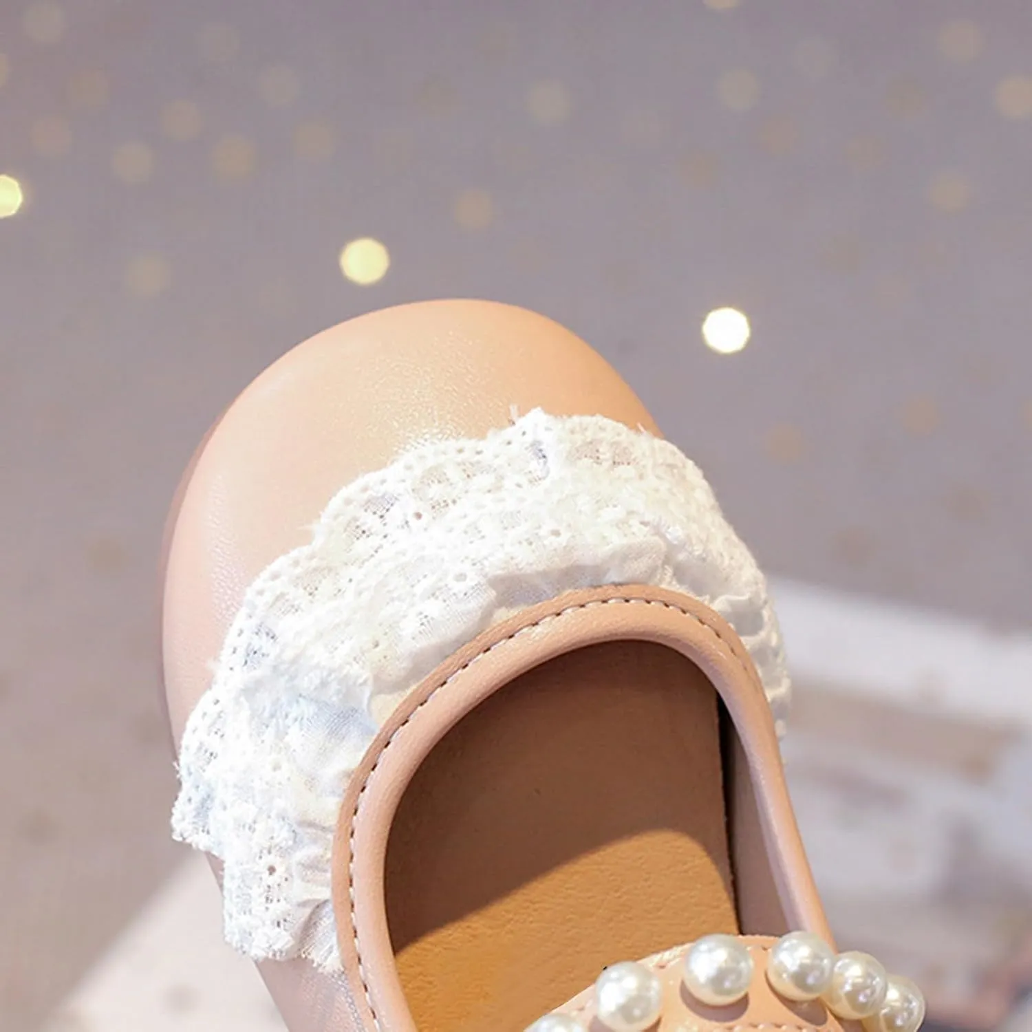 Girls Kids Rubber Sole Open Toe Sandals Summer 𝗟ow Heel Dress Shoes Toddler 𝗣ink Cute Outdoor Dance Loafers Shoes