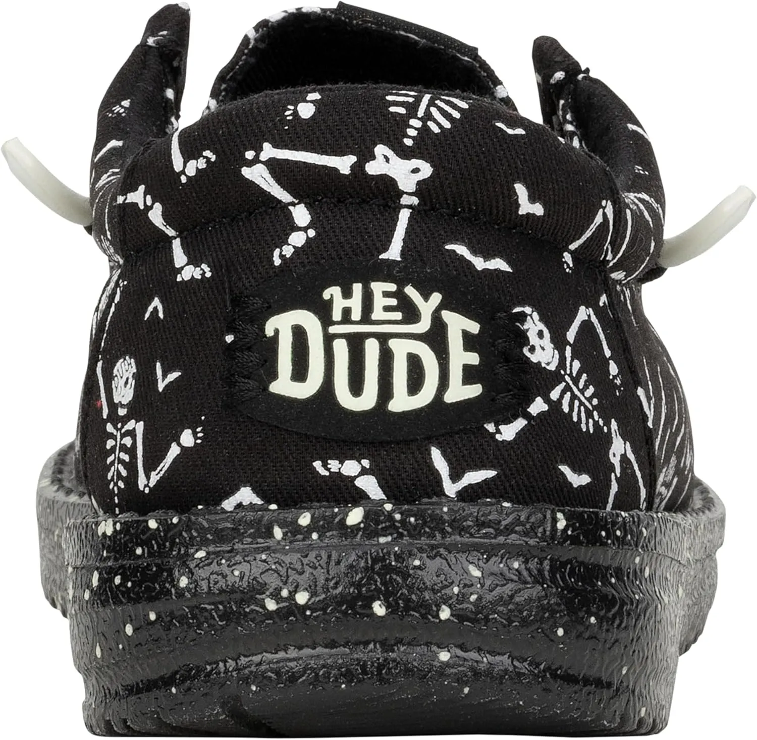 Hey Dude Men's Wally T Skeleton Feet (Toddler) Sneaker