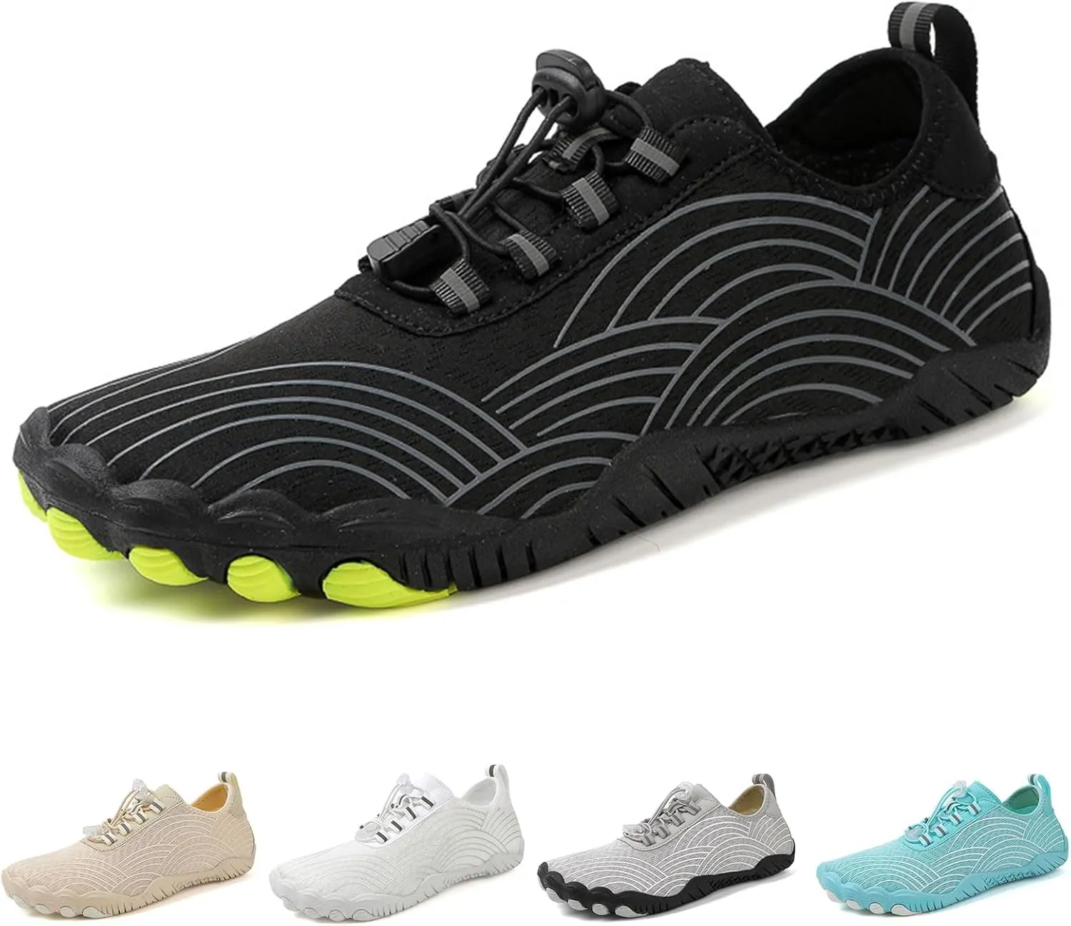 Hike Barefoot Shoes for Women Breathable Non-Slip Athletic Footwear Wide Toe Box Barefoot Grounding Shoes Beach Outdoor Running Sneakers Healthy Non-Slip Shoe Unisex
