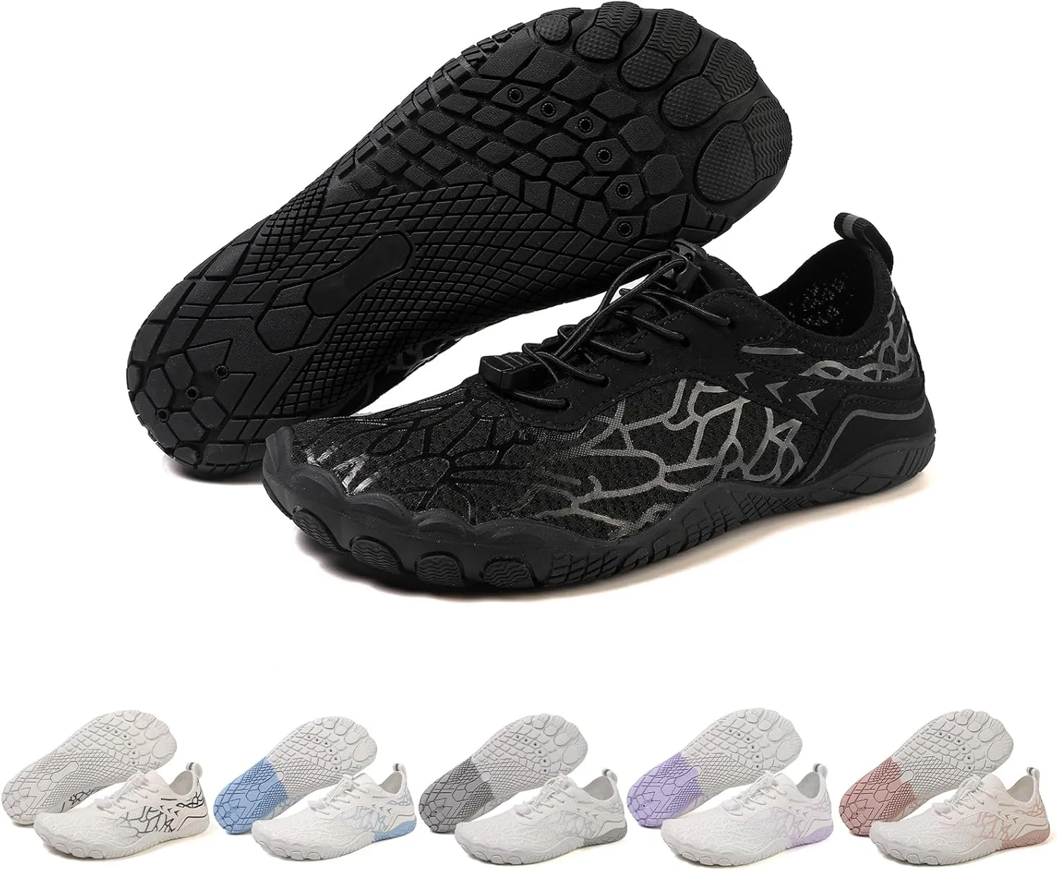 Hike Barefoot Shoes for Women Men Healthy and Comfortable Shoe Breathable Barefoot Vitality Water Shoes Wide Toe Box,Pro Wide Toe Box, Athletic Outdoor Hiking Footwear