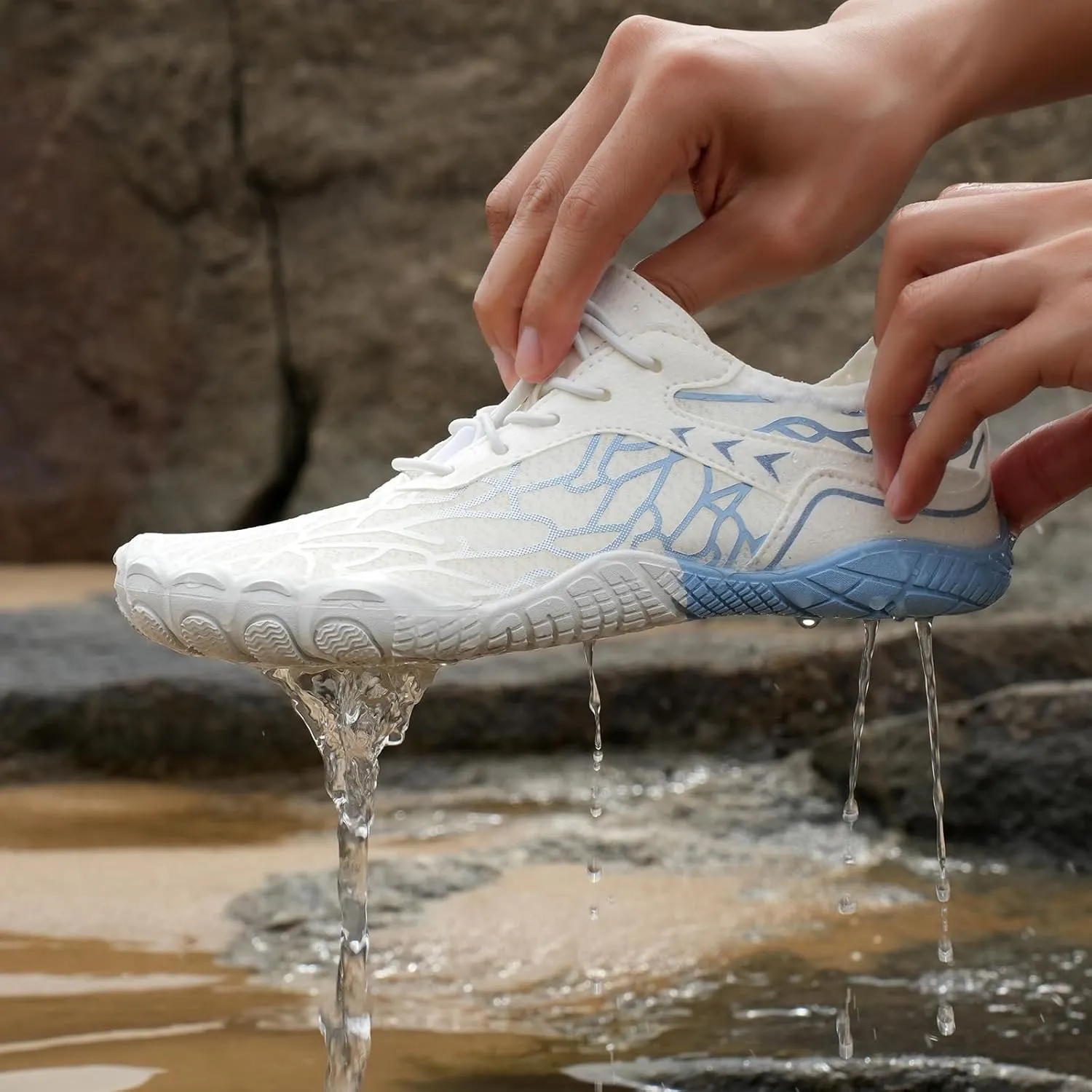 Hike Barefoot Shoes for Women Men Healthy and Comfortable Shoe Breathable Barefoot Vitality Water Shoes Wide Toe Box,Pro Wide Toe Box, Athletic Outdoor Hiking Footwear