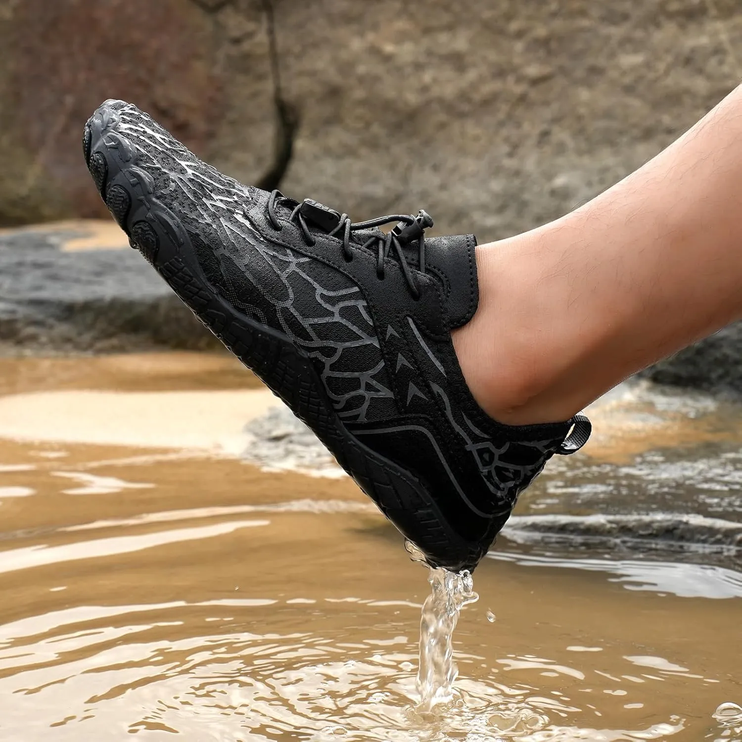 Hike Barefoot Shoes for Women Men Healthy and Comfortable Shoe Breathable Barefoot Vitality Water Shoes Wide Toe Box,Pro Wide Toe Box, Athletic Outdoor Hiking Footwear