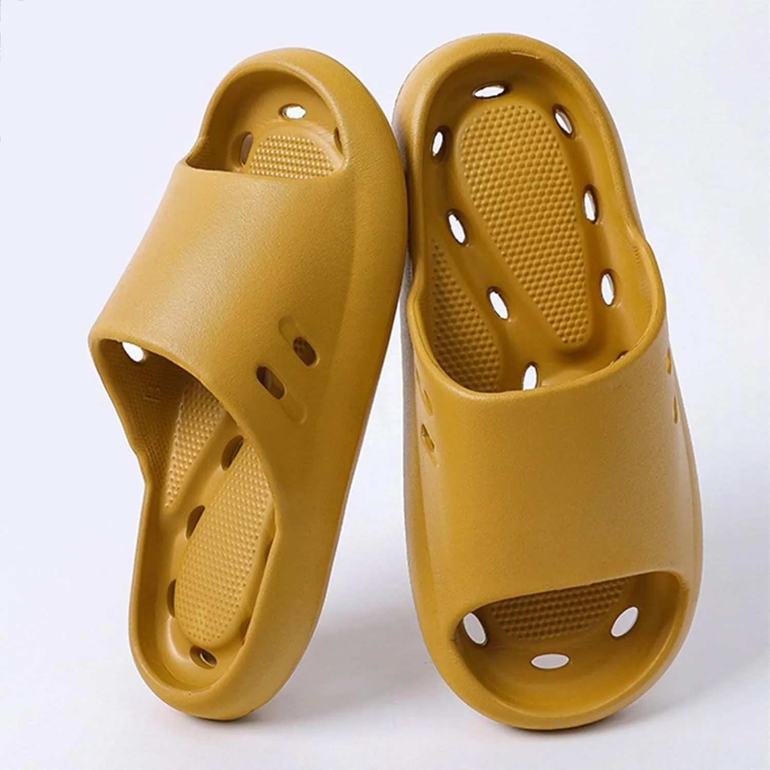 Indoor Slippers Waterproof Flip Flops for Men Shower Shoes for Living Room Pool Beach Spa Public Showers