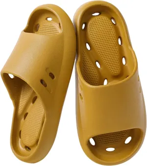 Indoor Slippers Waterproof Flip Flops for Men Shower Shoes for Living Room Pool Beach Spa Public Showers