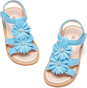 Kiderence Toddler Girls Sandals Little Girls Kids Shoes Girls Sandals Toddler