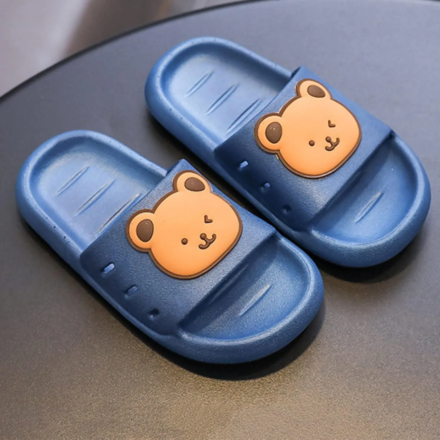 Kids Girls Boys Cloud Clogs Slipper Summer Cartoon Bear Indoor Shoes Light Weight Slippers Lovely Feet Slippers