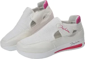 Ladmiple Sneakers For Women Slip On Fashion Comfortable Walking Shoes Dressy Casual Summer Non Slip Flats Loafers