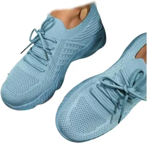 Ladmiple Sneakers For Women Trendy 2025 Slip On Running Shoes Lightweight Tennis Shoes Gym Workout Fashion Mesh Walking Shoes