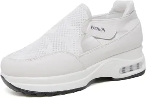 Ladmiple Sneakers For Women Walking Shoes Slip On Fashion Dressy Casual Summer Cute Comfortable Non Slip Flats Loafers