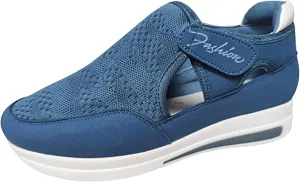 Ladmiple Sneakers For Women Walking Shoes Wide Width Slip on Glitter Shoes Fashion Sparkly Dressy Summer Flats Loafers