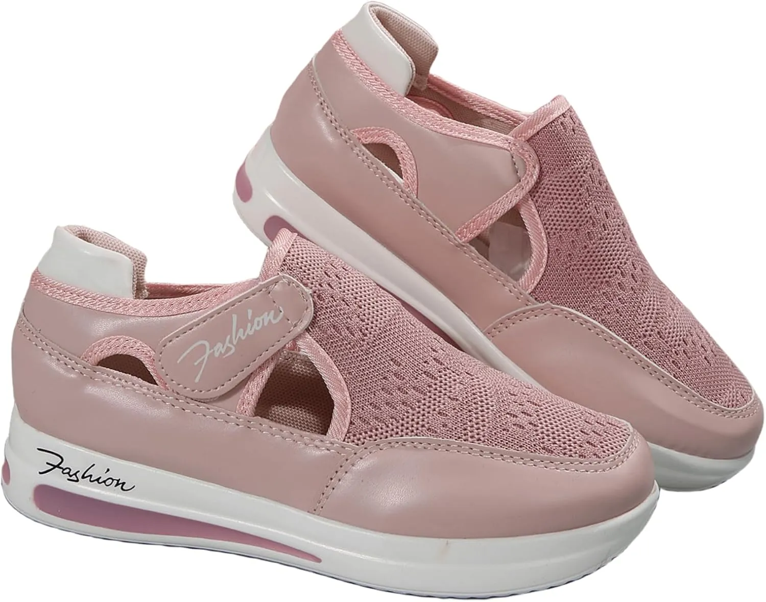 Lausiuoe Sneakers For Women Walking Shoes Wide Width Low Top Casual Fashion Slip On Soft Non-Slip Leather Flat Loafers