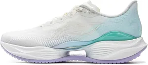 LI-NING Super Light 22 Women Running Shoes Reflective Boom Fiber High Rebound Light Weight Cushioning Sport Shoes ARBV002