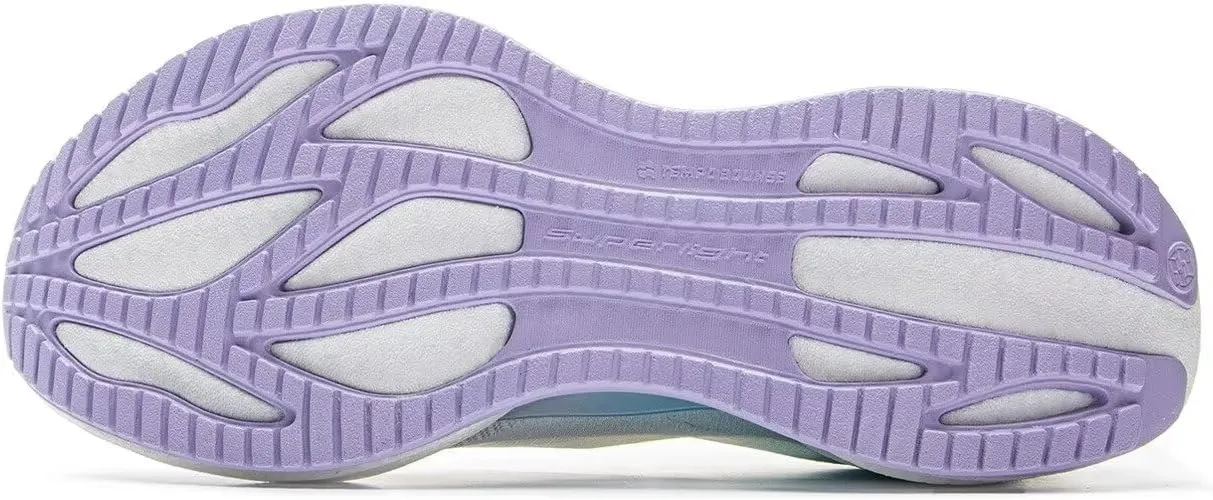 LI-NING Super Light 22 Women Running Shoes Reflective Boom Fiber High Rebound Light Weight Cushioning Sport Shoes ARBV002