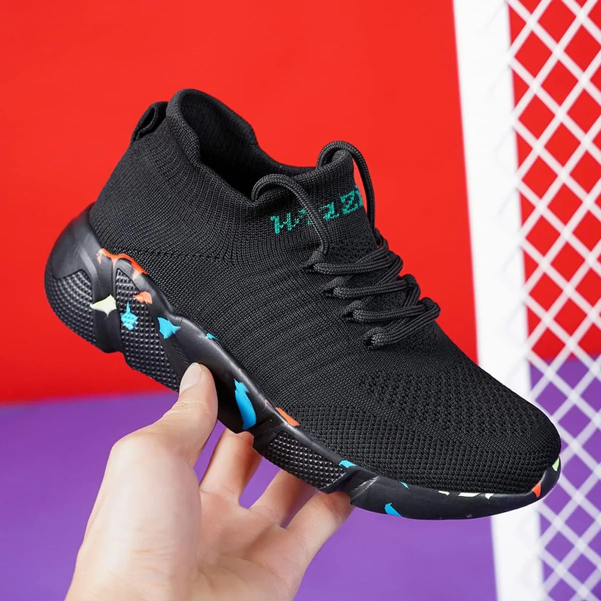 LIBINXIF Womens & Mens Light Breathable Fashion Slip Resistant Sneakers - Comfortable Walking & Running Shoes