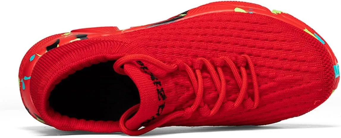 LIBINXIF Womens & Mens Light Breathable Fashion Slip Resistant Sneakers - Comfortable Walking & Running Shoes