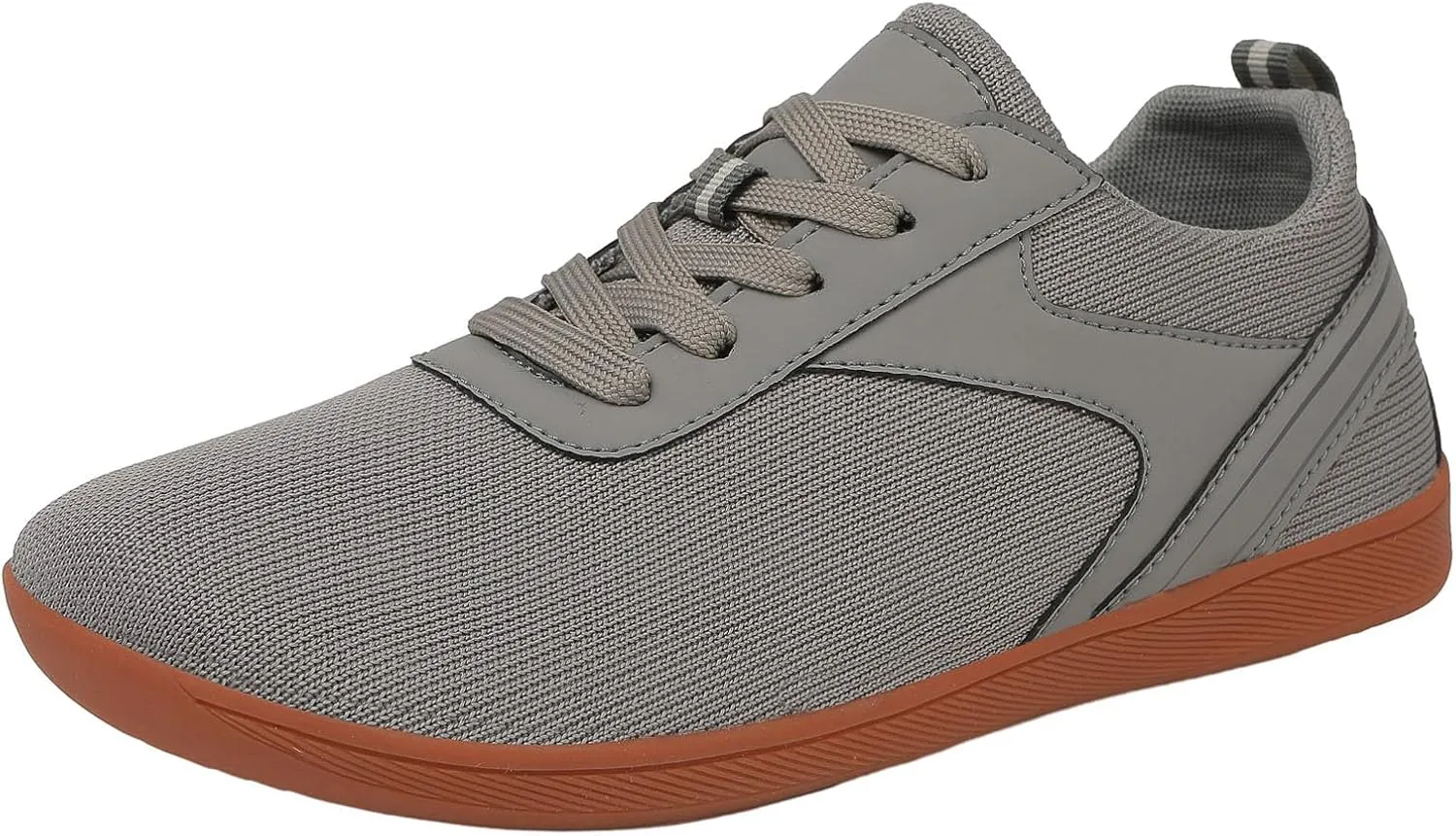 Lightweight Arch Support Sneakers for Men Lace Up Comfortable Light-Weight Shoe Men's Breathable Barefoot Shoes