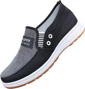 Lightweight Non Slip Sneakers for Men Athletic Gym Tennis Shoe for Men Comfortable & Light-Weight Stretch Shoes