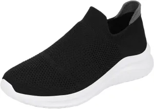 Low-Top Slip Ons Women's Fashion Sneakers Casual Mens Dress Shoes Lightweight Casual Shoes Trendy Chunky Sneakers Black Tennis Shoe Loafers Shoe