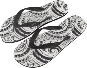 Men American Flag Flip Flop Sandal, Daisy Classic Thongs Sandals for Beach Men's Comfortable Flip Flops Sandals