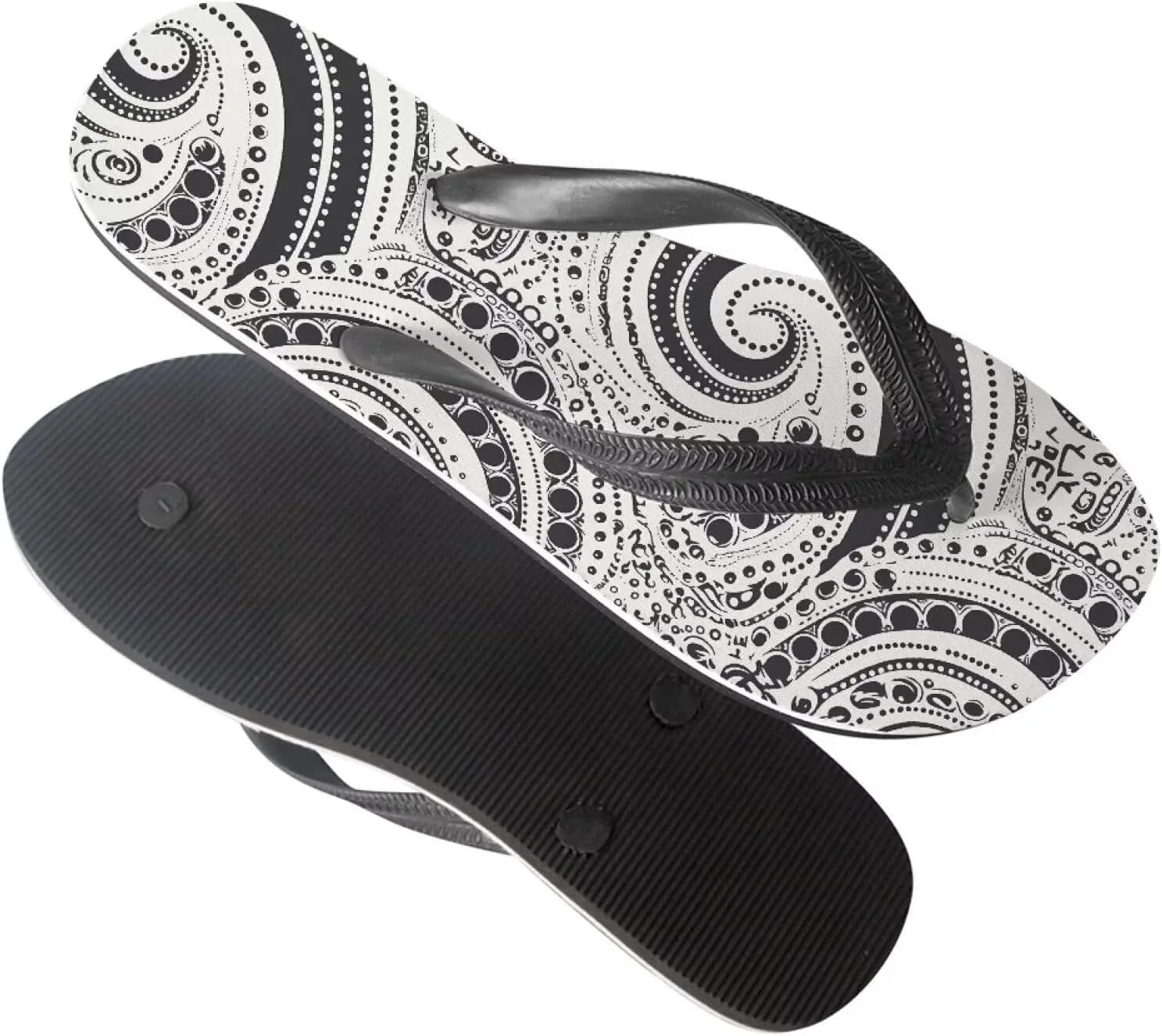 Men American Flag Flip Flop Sandal, Daisy Classic Thongs Sandals for Beach Men's Comfortable Flip Flops Sandals