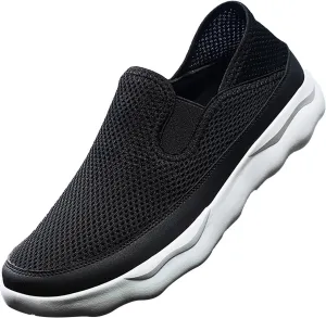 Men's Arch Support Insole Shoes Comfortable Breathable Slip On Sneaker Comfortable & Light-Weight Stretch Shoes