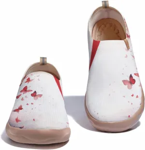 Men's Casual Knit Shoes Art Painted Slip Ons Loafers Lightweight Flats Travel Sneakers