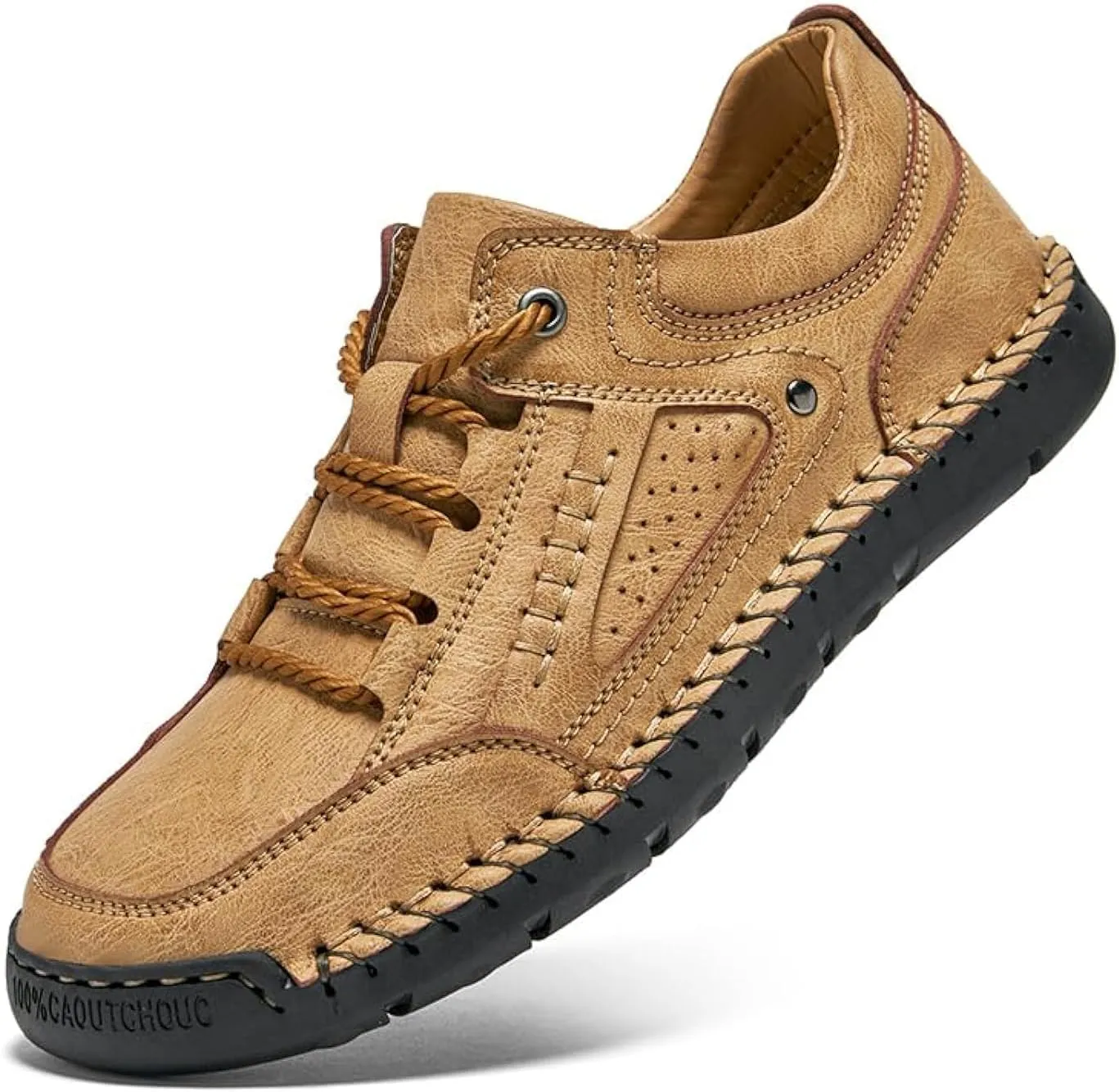 Mens Casual Shoes Breathable Fashion Sneakers Loafers Dress Lace up Walking Driving Shoes for Men