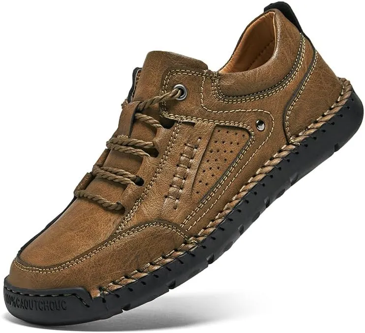 Mens Casual Shoes Breathable Fashion Sneakers Loafers Dress Lace up Walking Driving Shoes for Men