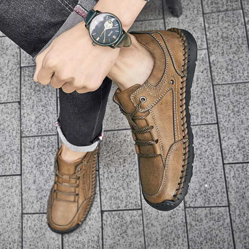 Mens Casual Shoes Breathable Fashion Sneakers Loafers Dress Lace up Walking Driving Shoes for Men