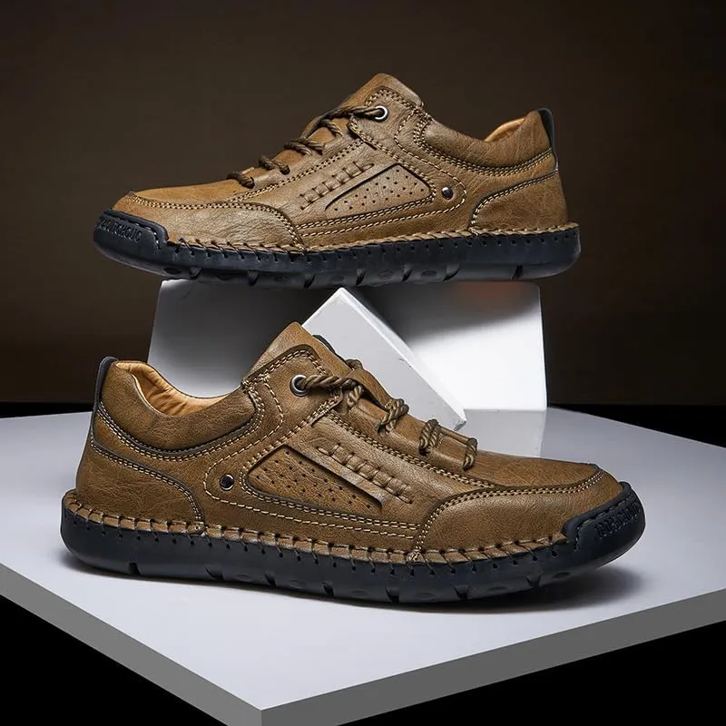 Mens Casual Shoes Breathable Fashion Sneakers Loafers Dress Lace up Walking Driving Shoes for Men