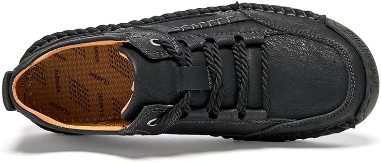 Mens Casual Shoes Breathable Fashion Sneakers Loafers Dress Lace up Walking Driving Shoes for Men