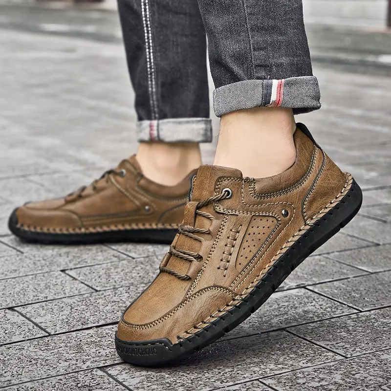 Mens Casual Shoes Breathable Fashion Sneakers Loafers Dress Lace up Walking Driving Shoes for Men