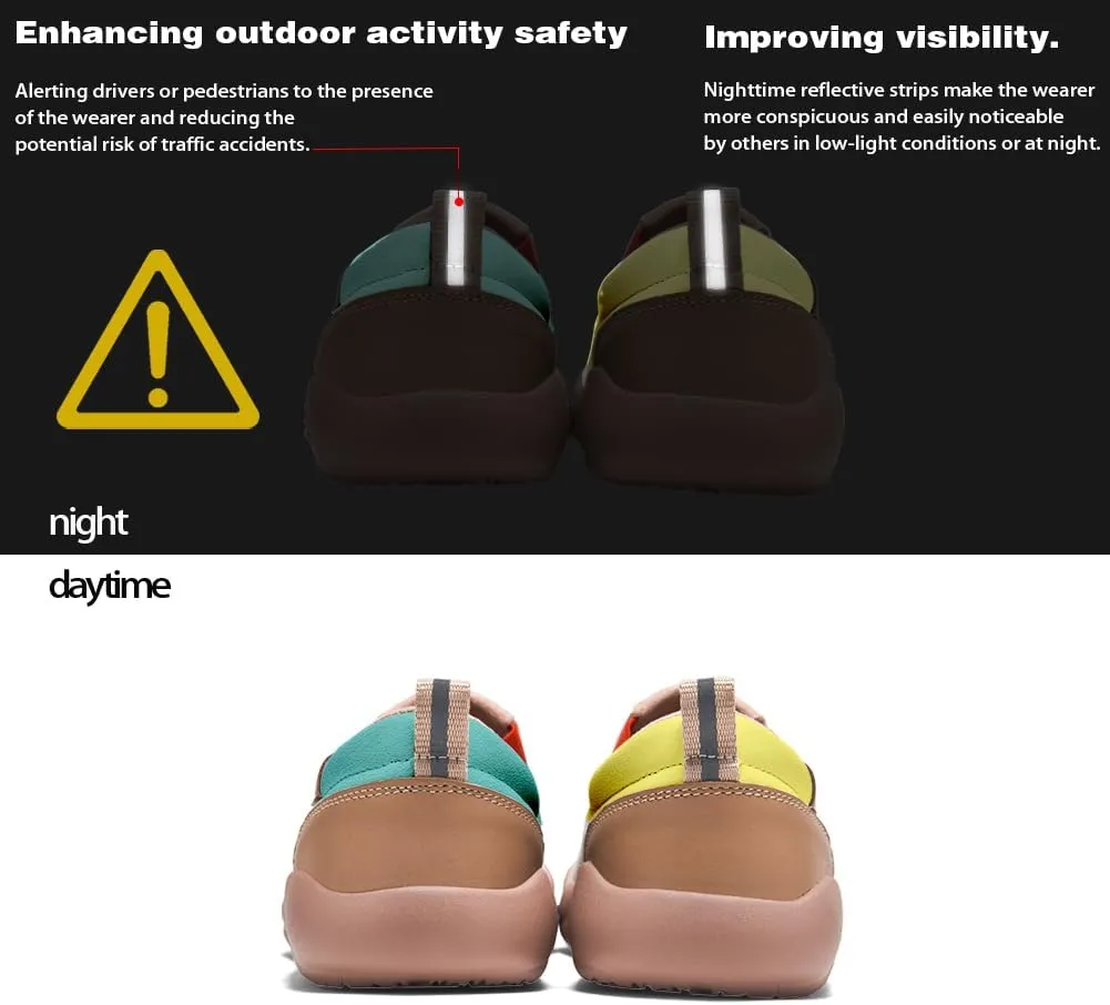 Men's Casual Shoes Slip Ons Walking Loafers Lightweight Comfortable Art Painted Travel Sneaker Macaron Style