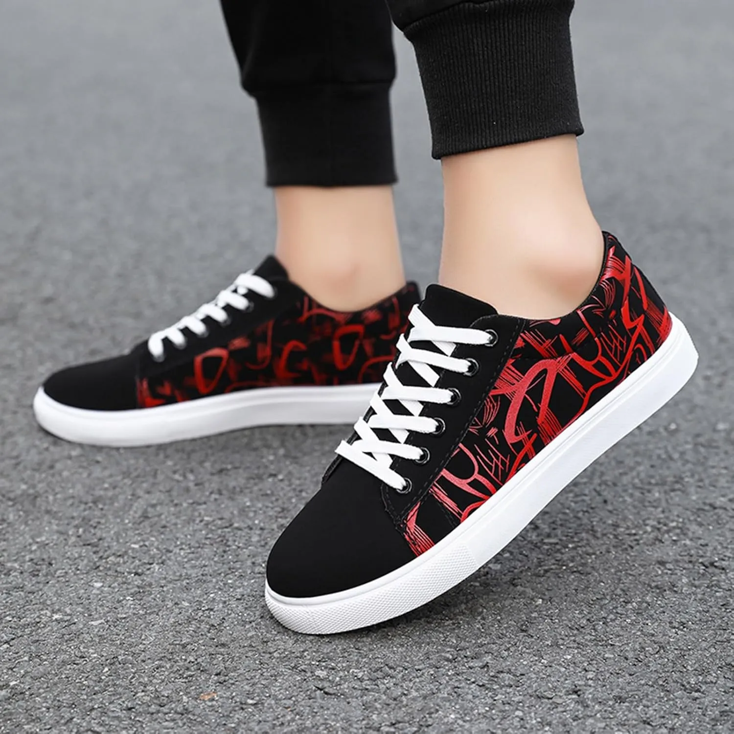 Men's Comfortable Diabetic Shoes Breathable and Light Outdoor Comfy Walking Shoe Arch Support Plantar Fasciitis