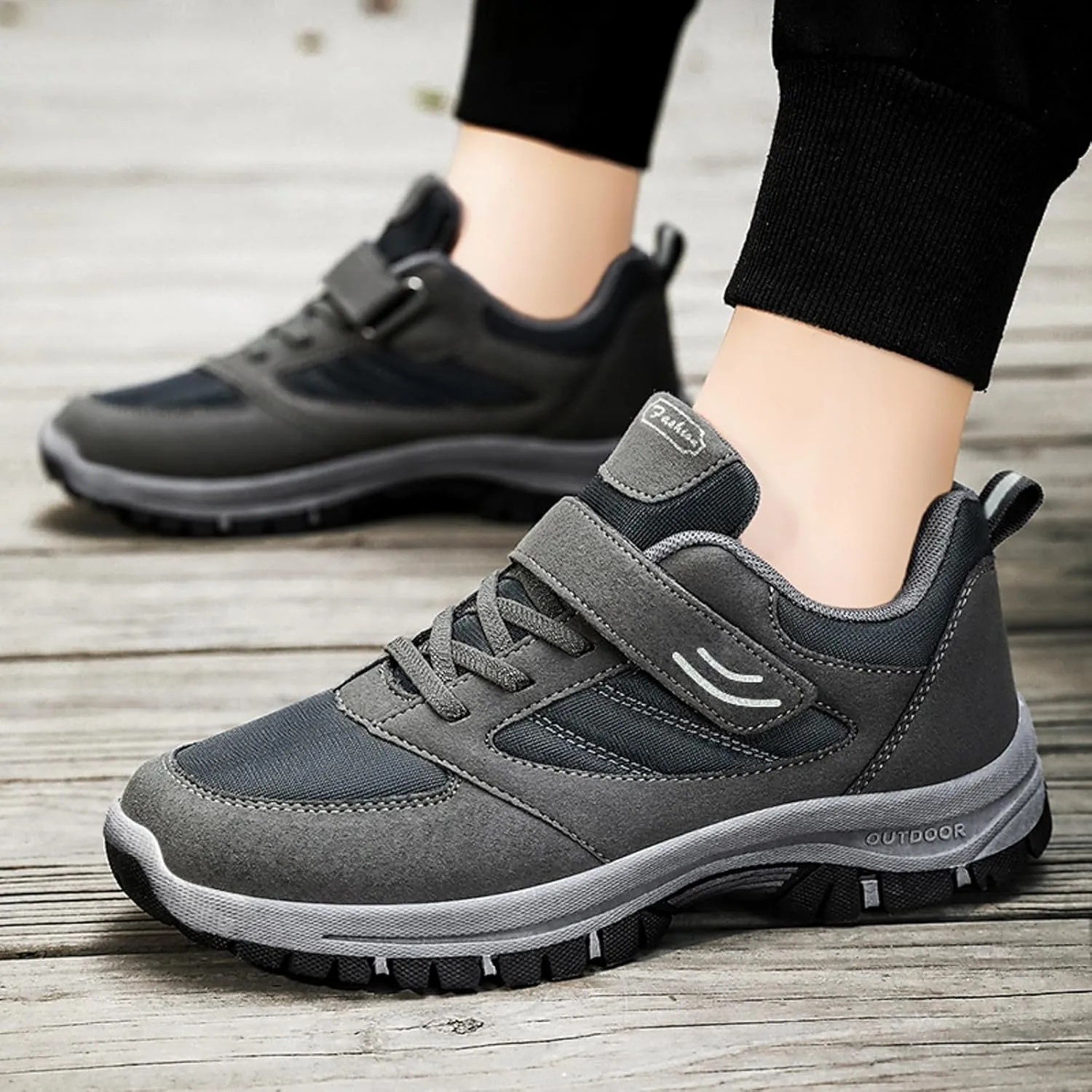 Men's Fashion Versatile Walking Shoes Breathable and Light Outdoor Comfy Walking Shoe Barefoot Minimalist Shoes