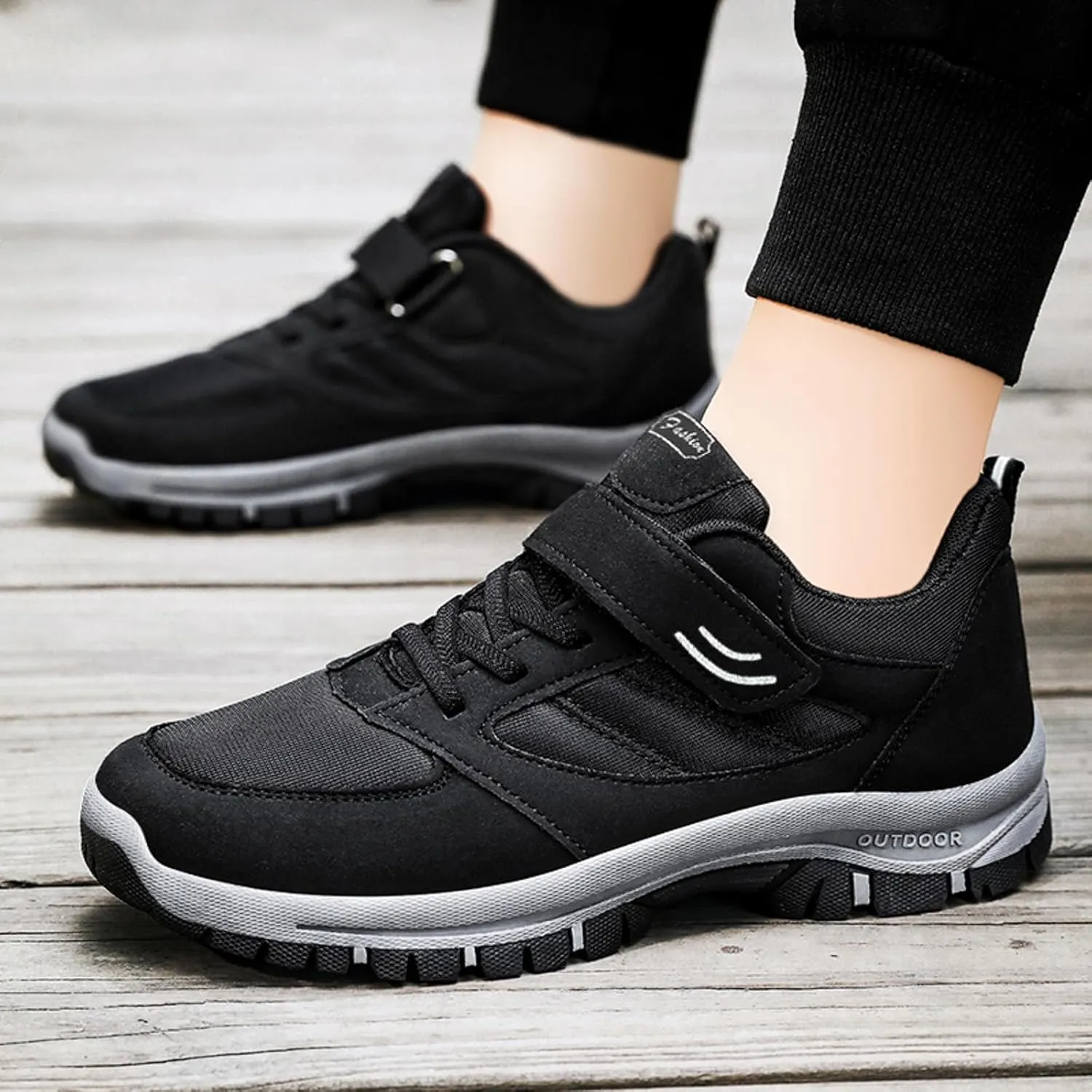 Men's Fashion Versatile Walking Shoes Breathable and Light Outdoor Comfy Walking Shoe Barefoot Minimalist Shoes