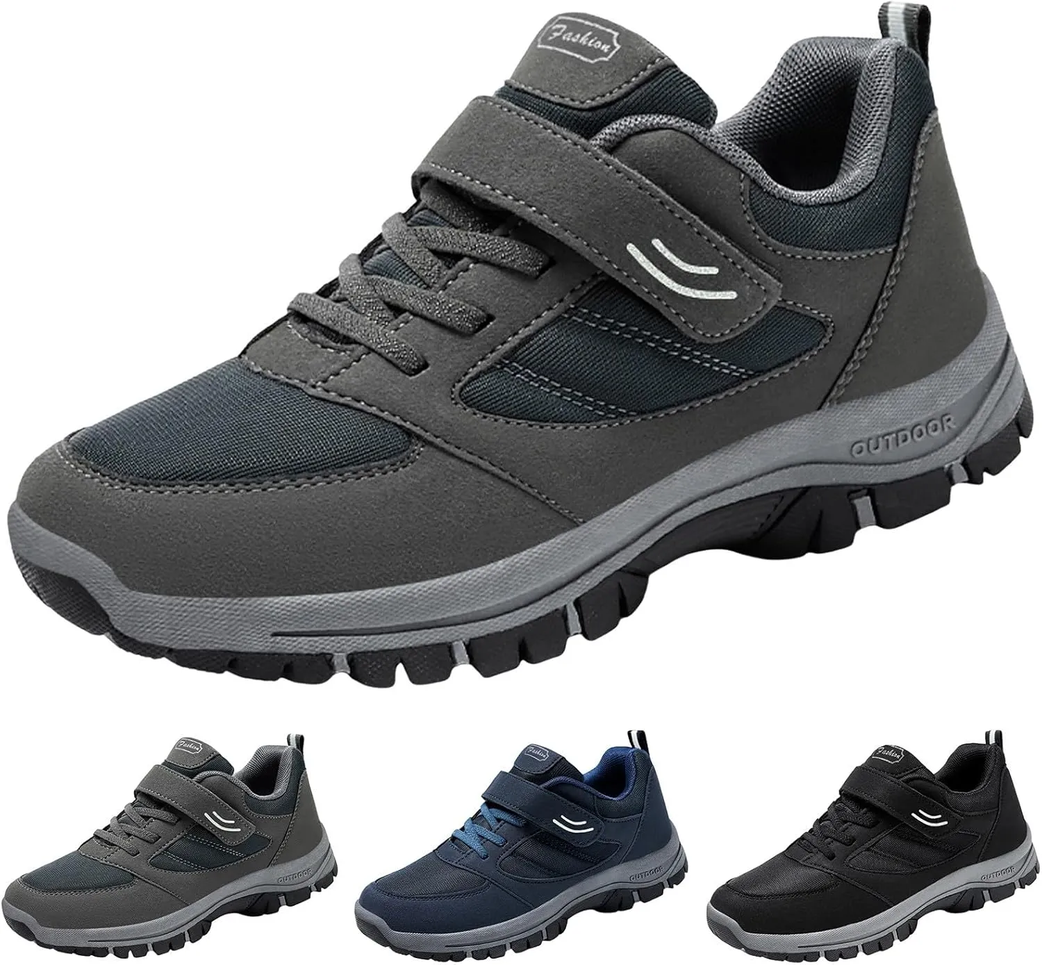 Men's Fashion Versatile Walking Shoes Breathable and Light Outdoor Comfy Walking Shoe Barefoot Minimalist Shoes
