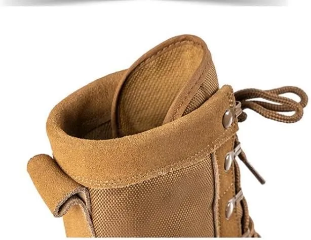 Men's High-top military tactical boots Waterproof Hiking Boots Tactical Boots for Men Outdoor Lightweight Work Boots