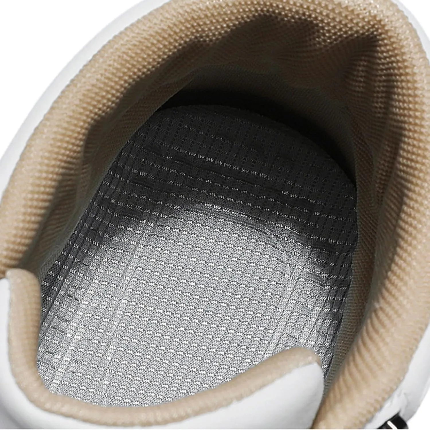 Mens High Top Sneakers Side Zip-up Lace-up Casual Breathable Soft Walking Running Shoes Comfortable Tennis Shoes Flat Bottom Non Slip Summer Spring Mens Shoe