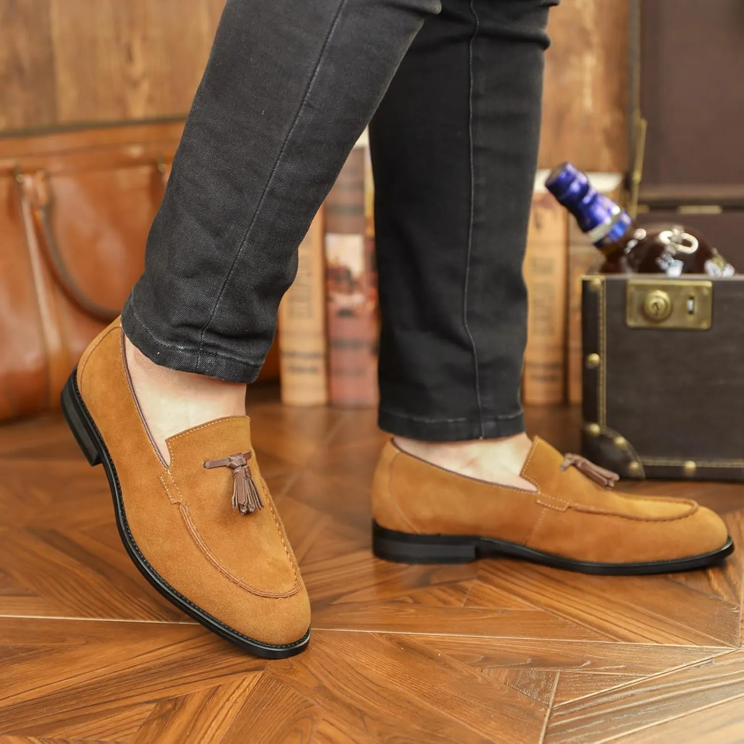Men's Loafers & Slip-Ons Shoes | Comfortable Lightweight Men's Casual Dress Shoes | Classic Penny Loafers