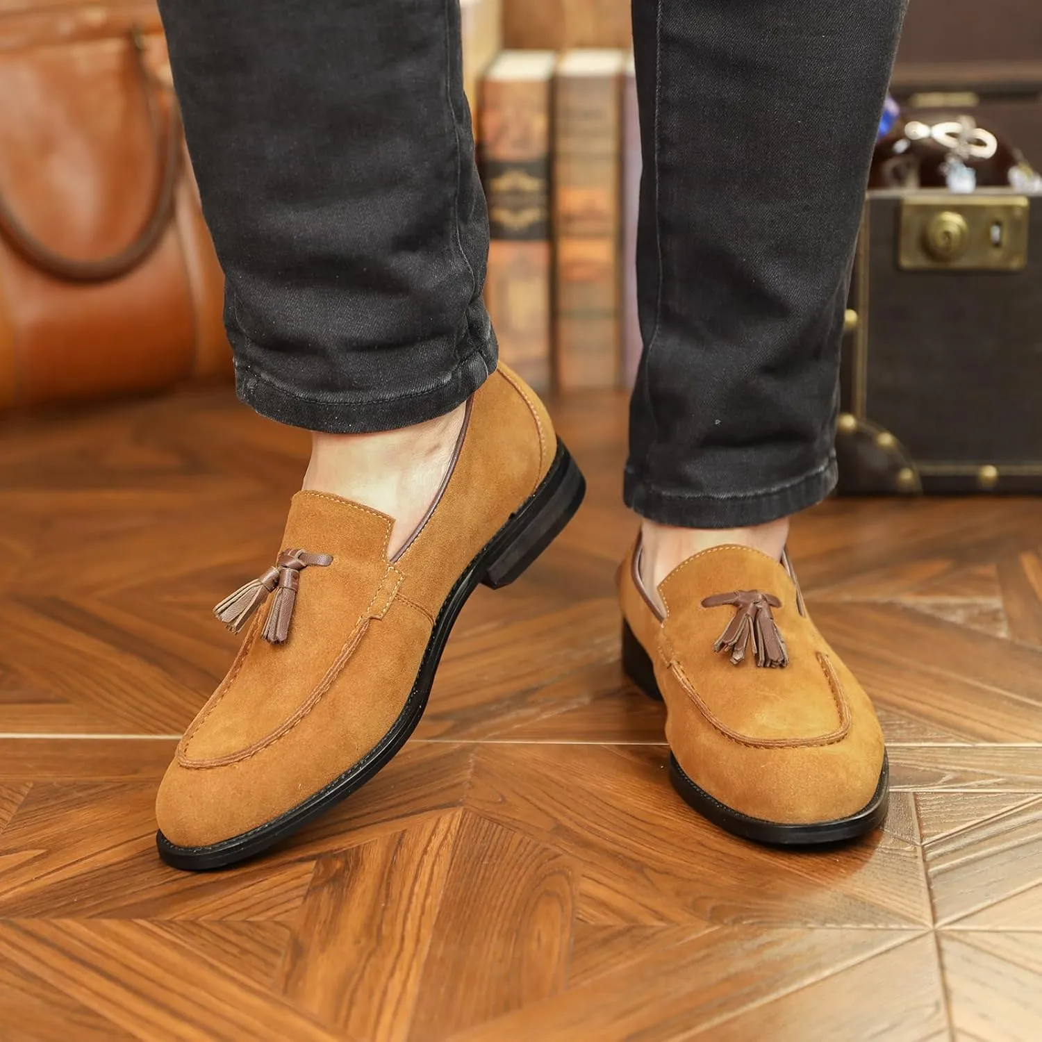 Men's Loafers & Slip-Ons Shoes | Comfortable Lightweight Men's Casual Dress Shoes | Classic Penny Loafers