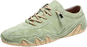 Mens Low Top Sneakers Solid Color Lace-up Casual Breathable Soft Walking Running Shoes Comfortable Tennis Shoes Non Slip Summer Spring Barefoot Shoe