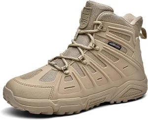 Mens Military Tactical Boots Combat Boots Breathable Police Patrol Boots Army Boots Waterproof Hiking Boots