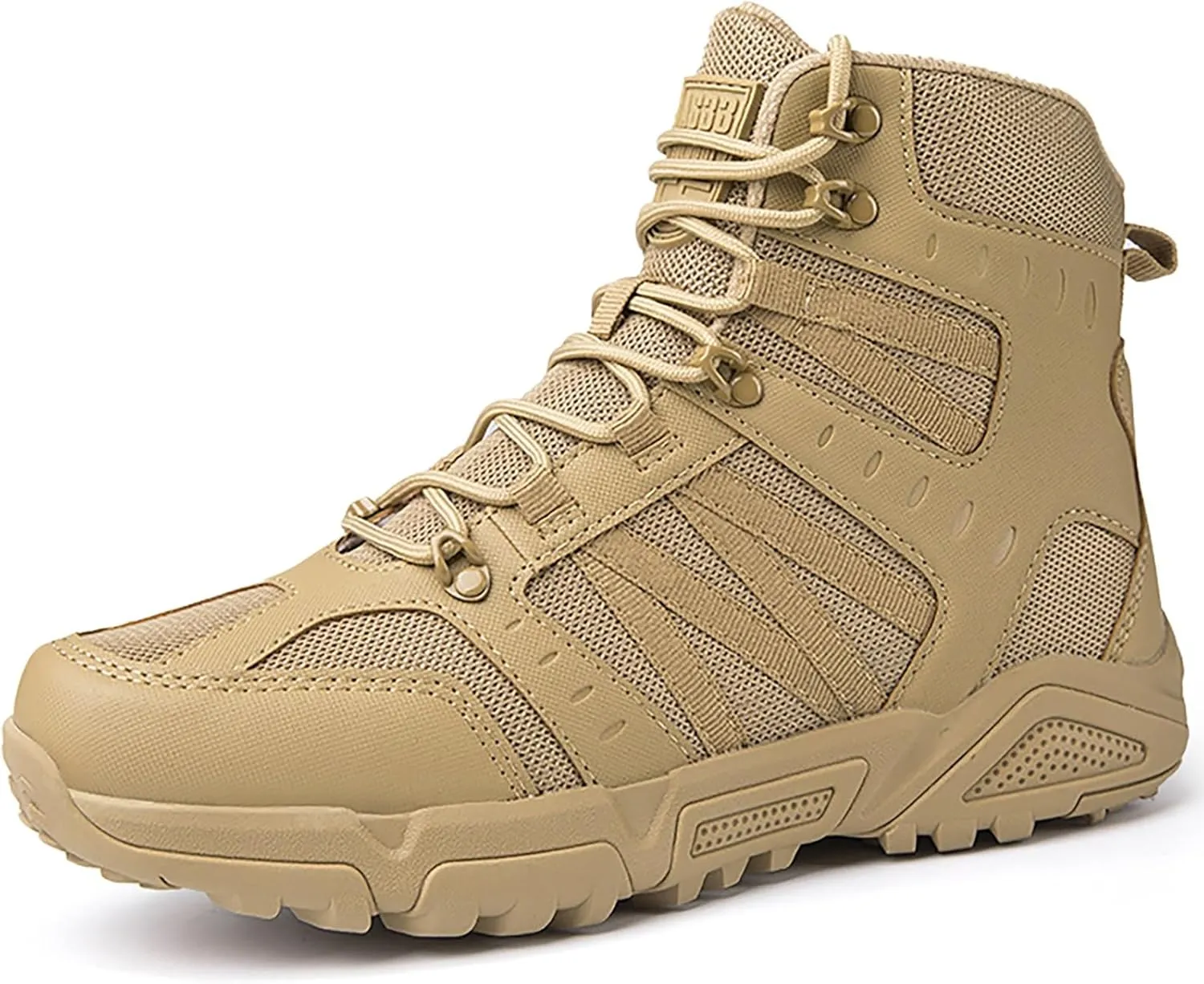 Mens Military Tactical Boots Combat Boots Breathable Police Patrol Boots Army Boots Waterproof Hiking Boots