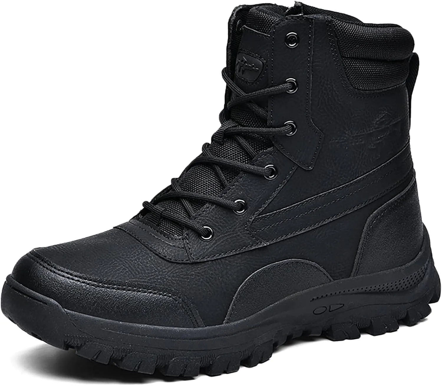 Mens Military Tactical Boots Combat Boots Breathable Police Patrol Boots Lightweight Army Boots Waterproof Hiking Boots