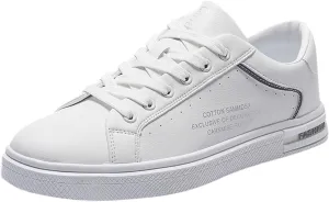 Men's Non Slip Tennis Sneakers Breathable and Light Outdoor Comfy Walking Shoe Men's Arch Support Insole Shoes