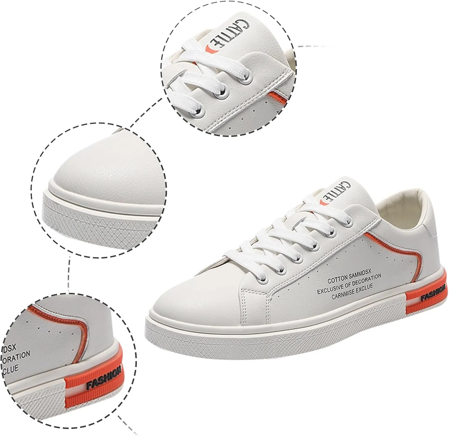 Men's Non Slip Tennis Sneakers Breathable and Light Outdoor Comfy Walking Shoe Men's Arch Support Insole Shoes