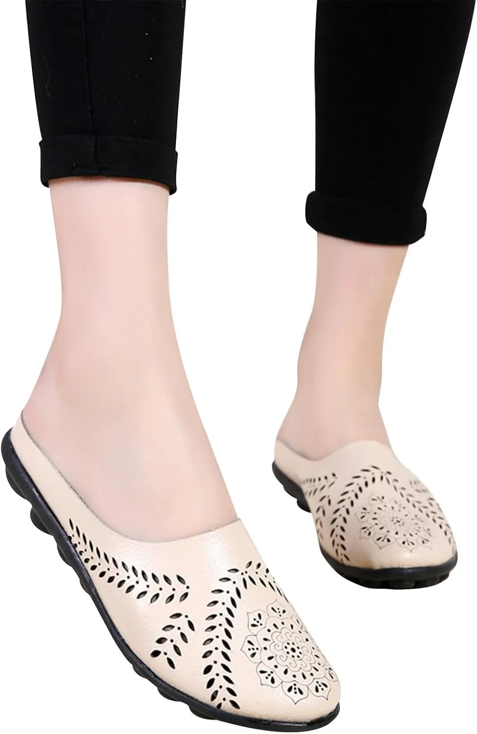 Mens Shoes Slip On Womens Slip On Sneakers Wide Width Loafers for Women Wide Comfy Soft Cover Heel Christmas Tennis Shoes for Women Wide Toe Box Trendy Casual
