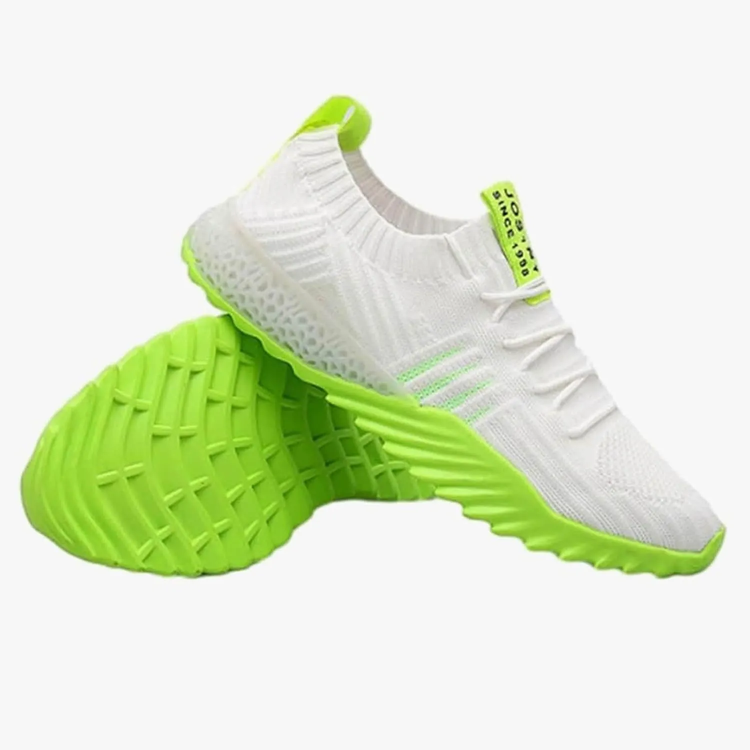 Men's Sport Breathable Mesh Shoes Slip-On Comfortable Light-Weight Shoe Comfortable & Light-Weight Stretch Shoes
